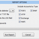Free Outlook Password Decryptor freeware screenshot