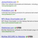McAfee SiteAdvisor for Mac freeware screenshot