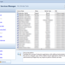 Mz Services Manager freeware screenshot