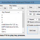 Auto Keyboard Presser by Autosofted freeware screenshot