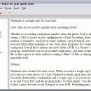 Portable Flashnote freeware screenshot