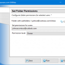 Set Folder Permissions freeware screenshot