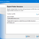 Export Folder Structure for Outlook freeware screenshot