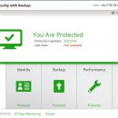 Norton Security with Backup freeware screenshot