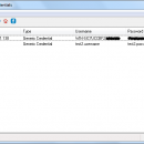 SterJo Windows Credentials freeware screenshot