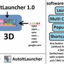 Autoitlauncher freeware screenshot