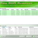 Spy BHO Remover freeware screenshot