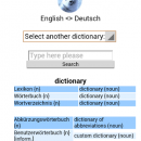 Blueseal Dictionary for Android freeware screenshot