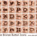 Free Bronze Button Icons freeware screenshot
