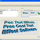 Pos Text Effects freeware screenshot