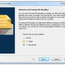 PCTuneUp Free File Shredder freeware screenshot
