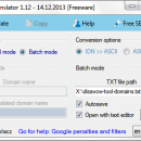 Free IDNS Translator freeware screenshot
