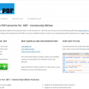 SelectPdf Html To Pdf Converter for .NET freeware screenshot