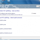 PST Splitter freeware screenshot