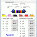Resistor Calculator freeware screenshot