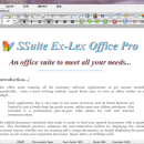SSuite Ex-Lex Office Pro freeware screenshot