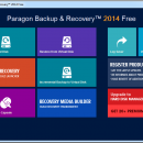 Paragon Backup & Recovery Free 2014 freeware screenshot