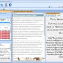 Vole Word Reviewer Portable freeware screenshot