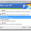 CDBurnerXP freeware screenshot