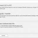 OST2 PST Converter freeware screenshot