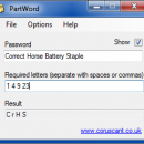 PartWord freeware screenshot