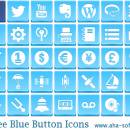 Free Blue Button Icons freeware screenshot