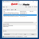 QuickTextPaste freeware screenshot