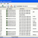 Colasoft MAC Scanner freeware screenshot