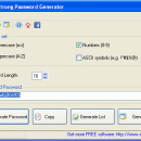 SterJo Strong Password Generator freeware screenshot