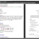 Texmaker for Mac OS X freeware screenshot