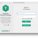 Kaspersky Password Manager for Windows freeware screenshot