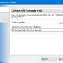 Convert Auto-Complete Files for Outlook freeware screenshot