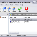 IZArc2Go freeware screenshot