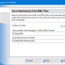 Save Attachments from EML Files freeware screenshot