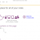 Microsoft OneNote 2013 freeware screenshot