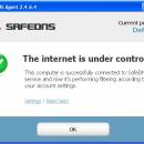 SafeDNS Agent freeware screenshot
