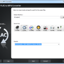 Freemore FLAC to MP3 Converter freeware screenshot