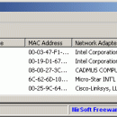 Wireless Network Watcher freeware screenshot