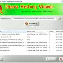 Opera History Viewer freeware screenshot
