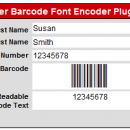 FileMaker Barcode Font Encoder Plugin freeware screenshot