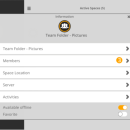 TeamDrive for Linux freeware screenshot