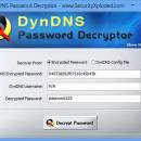 Password Decryptor for DynDNS freeware screenshot