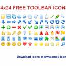 24x24 Free Toolbar Icons freeware screenshot