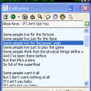 EvilLyrics freeware screenshot