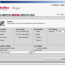 McAfee Stinger x64 freeware screenshot