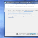 Windows Malicious Software Removal Tool  - 32 bit freeware screenshot