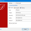 Doro PDF Writer freeware screenshot