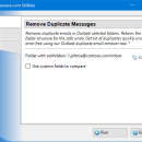 Remove Duplicate Messages for Outlook freeware screenshot