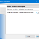 Folder Permissions Report for Outlook freeware screenshot