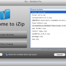 iZip freeware screenshot